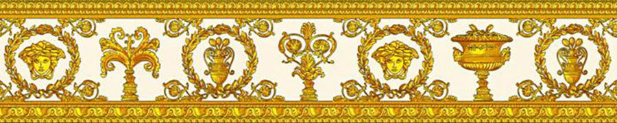 Goldene Tapeten-Bordüren online kaufen