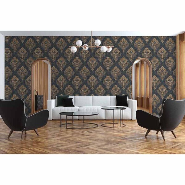 Tapete Blau livingwalls Vliestapete (1034679)