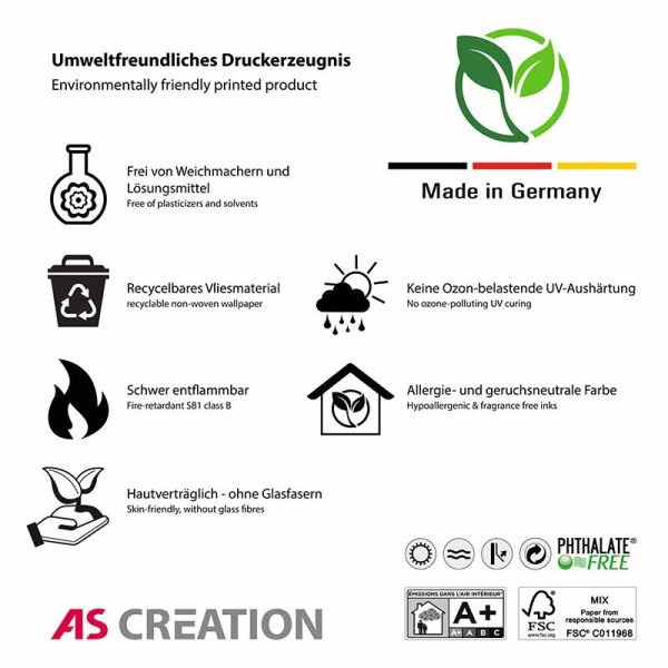 Tapete Bunt AS-Creation Vliestapete (1037453)